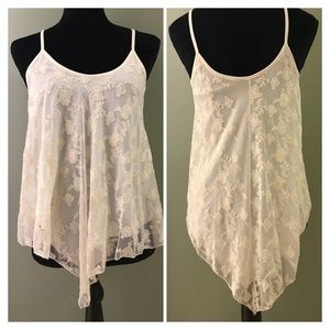 Vshape Lace Tank